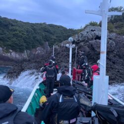 和歌山県串本須江（浜勝渡船）でグレ釣り大会